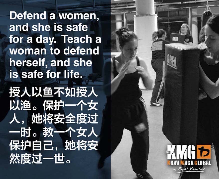 Verwonderlijk Krav Maga for Women - KMG马伽术 BV-54